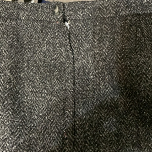 NWOT Hand woven Harris Tweed skirt 100% Scottish wool. Authentic  luxury.  Midi - Picture 6 of 6